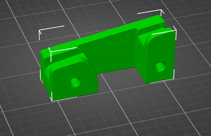 Móc treo rìu Fiskars X10