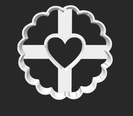 Khuôn Cắt Bánh Quy Ngày Valentine