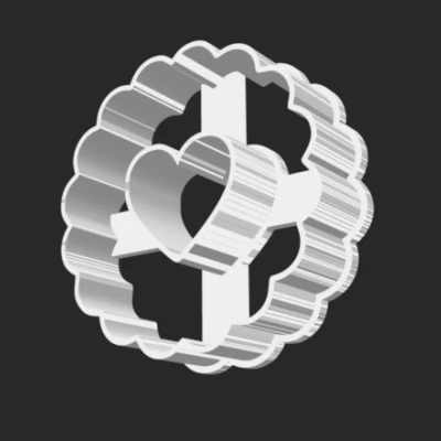 Khuôn Cắt Bánh Quy Ngày Valentine