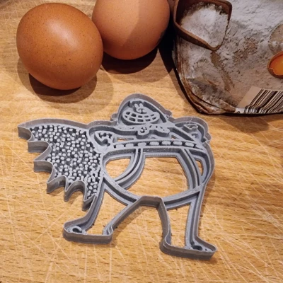 Khuôn Cắt Bánh Captain Underpants