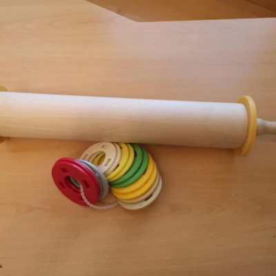 Miếng đệm 10mm cho cây cán bột / Nodelholz Abstandhalter / Teigroller Abstandhalter