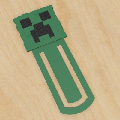 Bookmark Minecraft Creeper