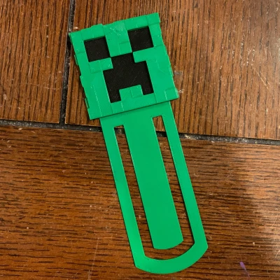 Bookmark Minecraft Creeper