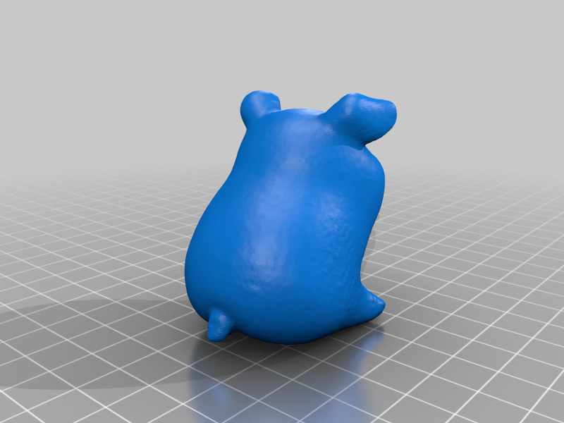 Heo squat (tạo bởi Revopoint POP)