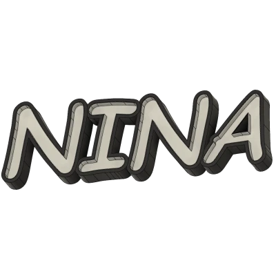 Bảng Tên LED NINA
