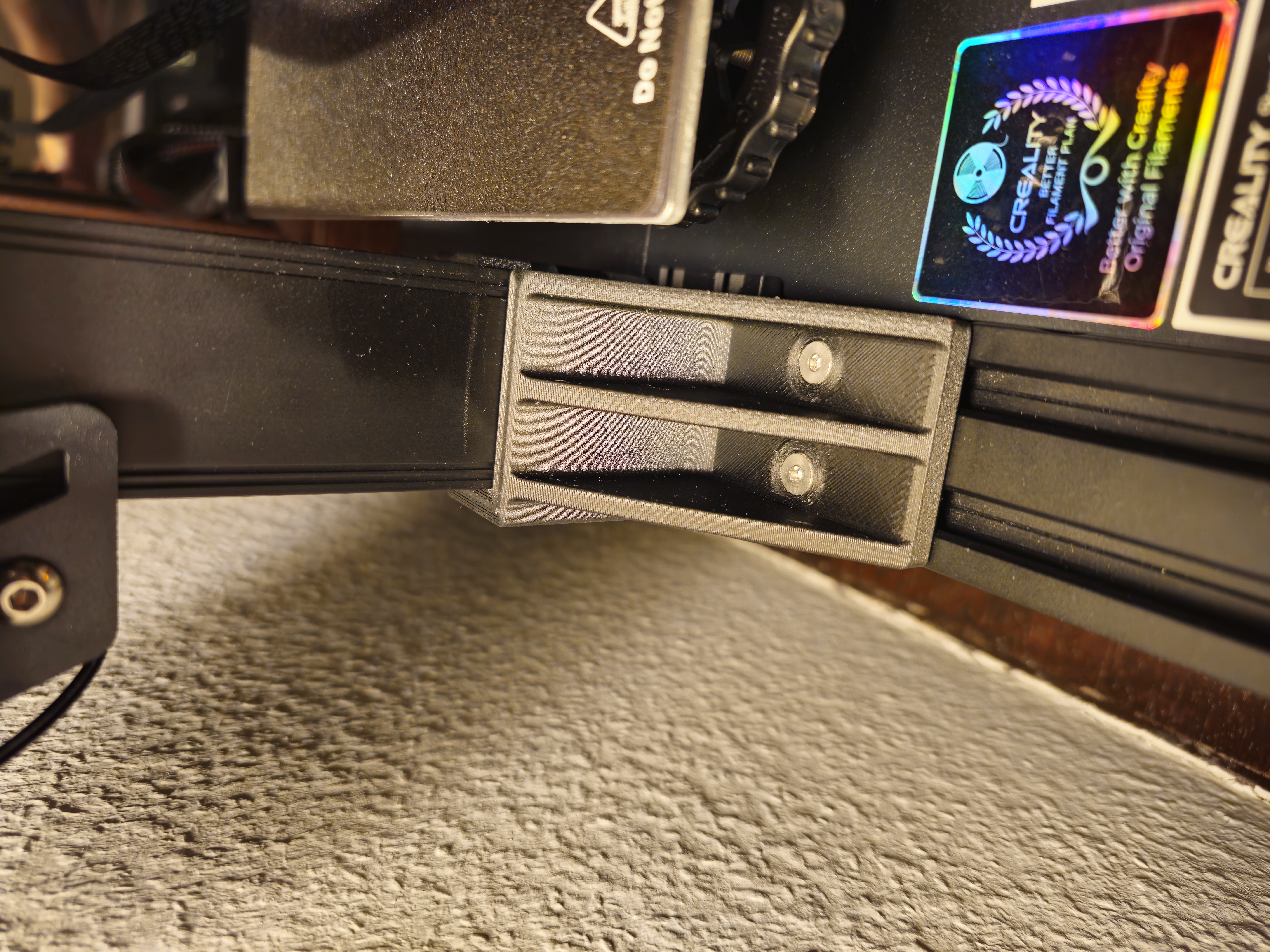 Nẹp góc trục Z cho Ender-3 V2 Neo