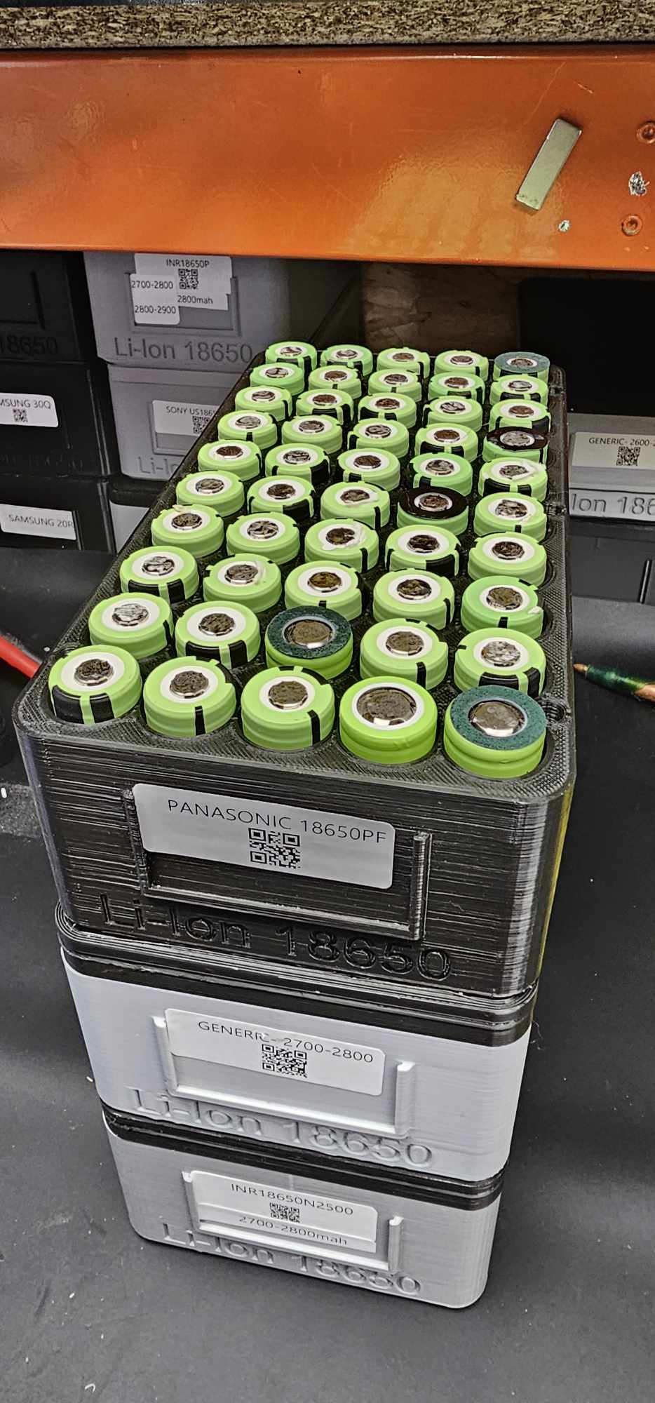 Hộp Đựng Pin 18650 Li-Ion