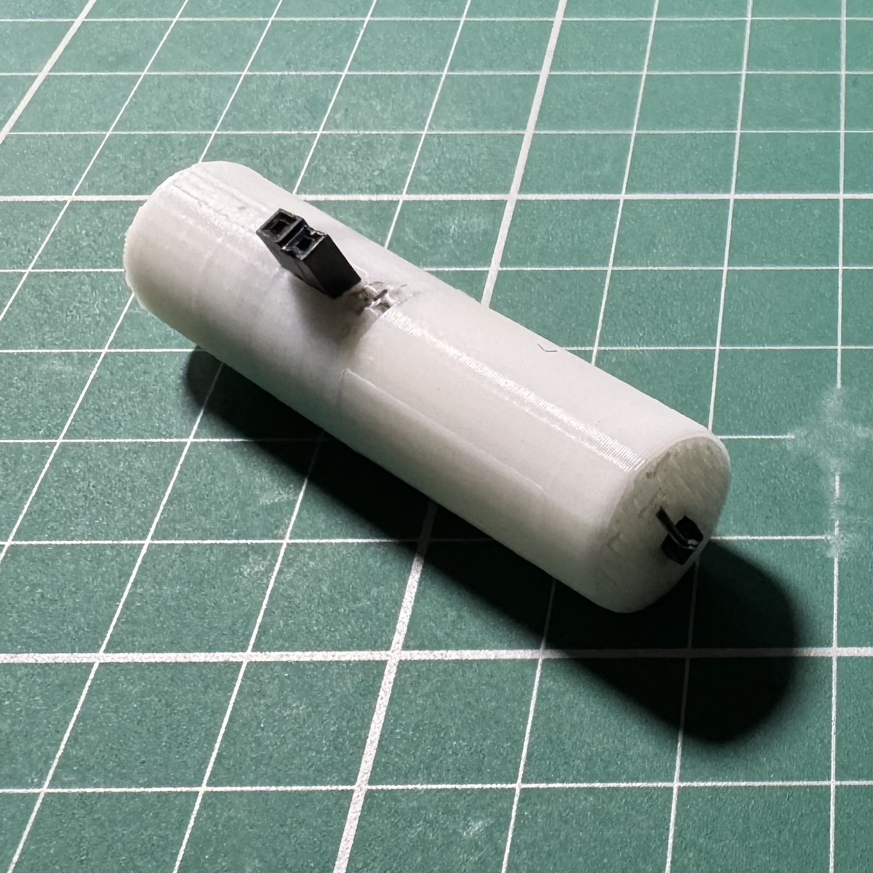 Mạch giả pin AA cho cáp breadboard dupont đực/cái