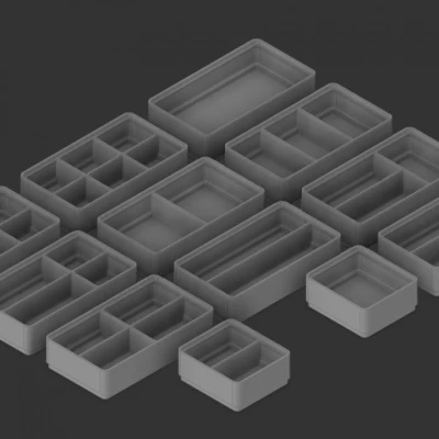 Bộ chia ngăn Ikea Alex