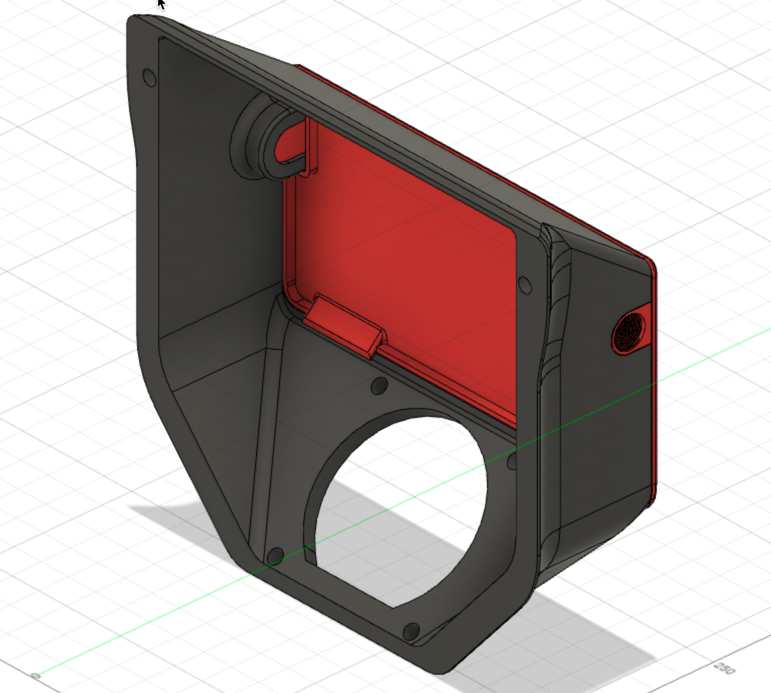 Ống PTFE Lọc Khí Thải Voron 2.4 Đi Bên Hông