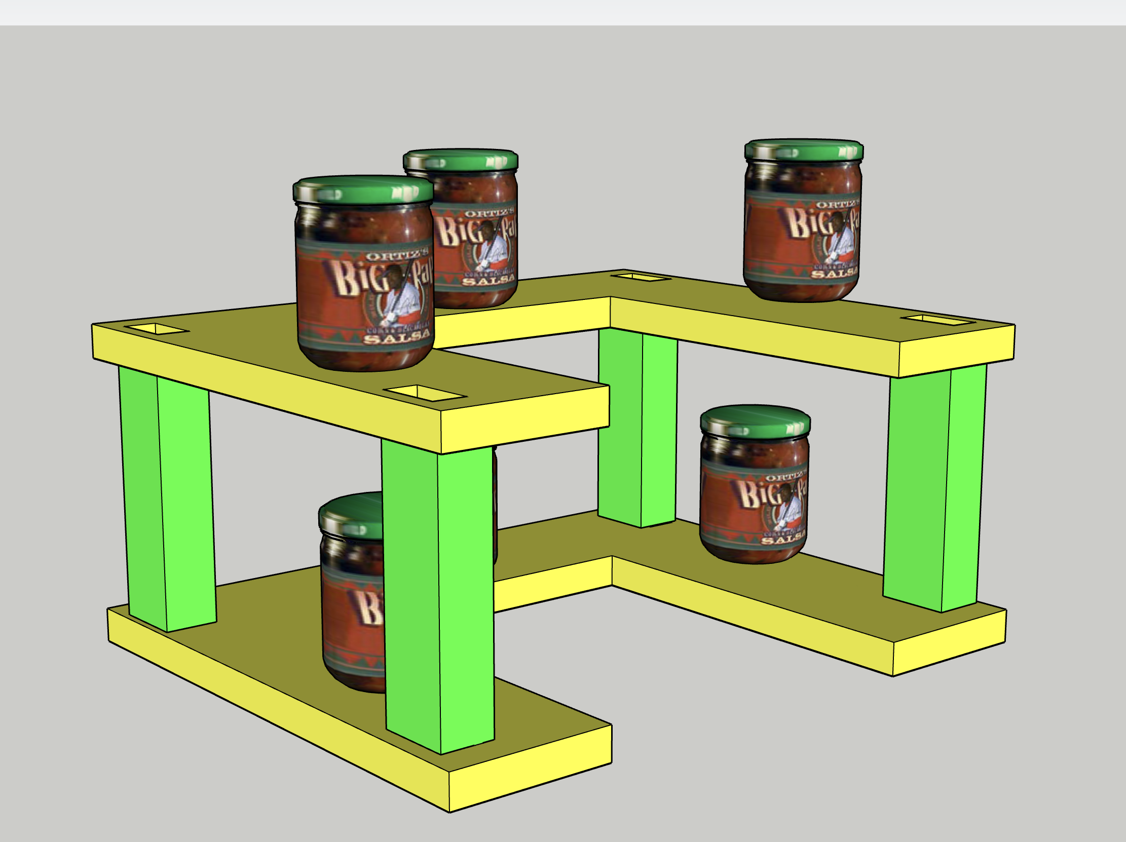 Kệ Tổ Chức Đồ Đạc Tiết Kiệm Không Gian ORGANIZZATORE GT153