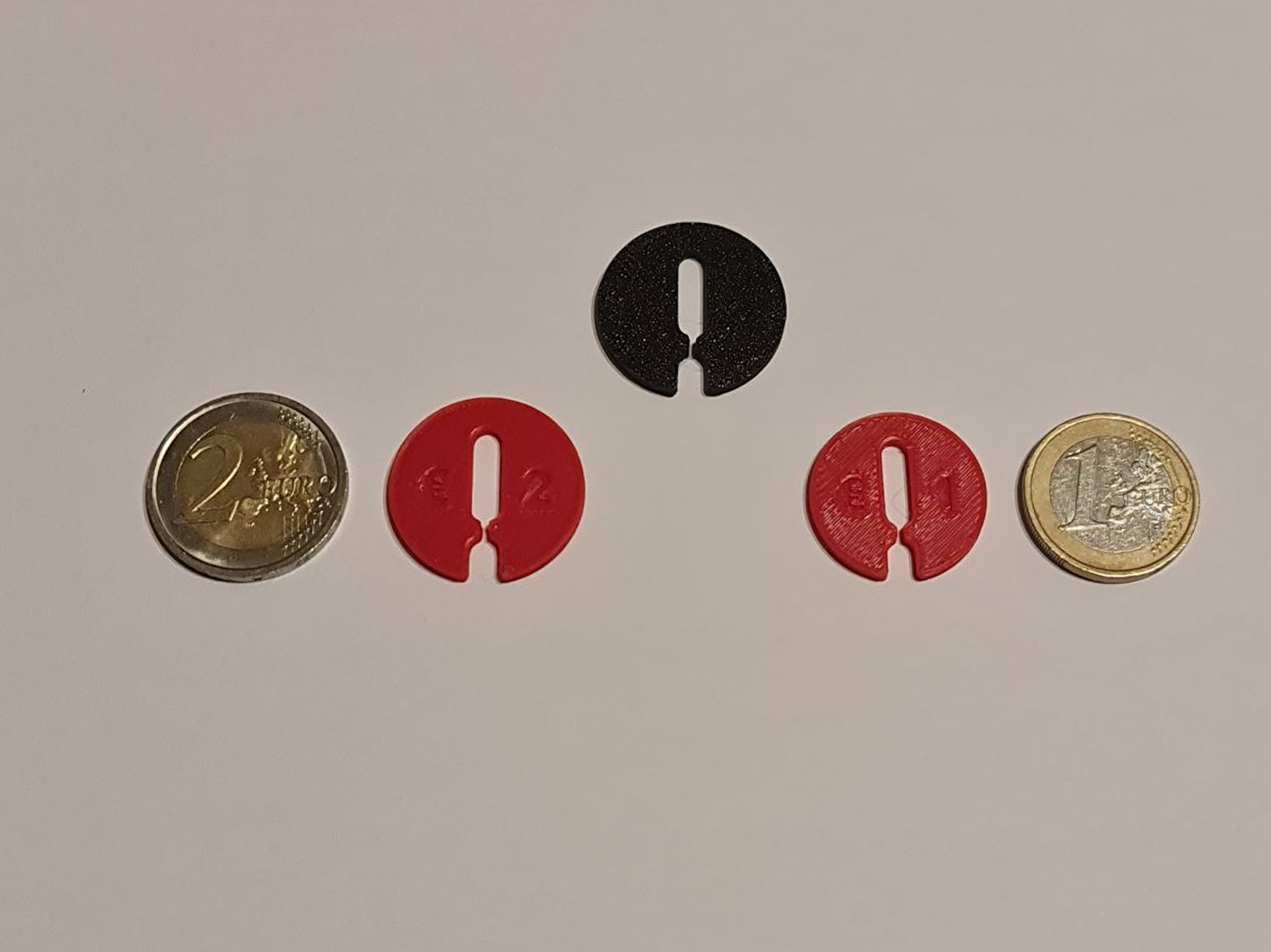 Token Xe Đẩy Siêu Thị - Tiền 1 và 2 Euro