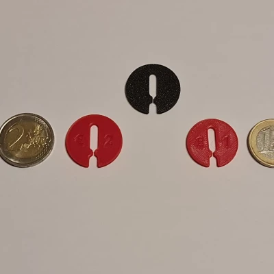 Token Xe Đẩy Siêu Thị - Tiền 1 và 2 Euro