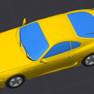 Xe Toyota Supra MK4 Tỉ Lệ 1:50 - Có 4 Màu Để Chọn