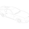 Mô Hình Xe Toyota Supra MK4 Tỉ Lệ 1:50 - Thumbnail 1