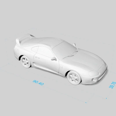 Mô Hình Xe Toyota Supra MK4 Tỉ Lệ 1:50