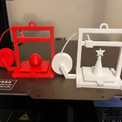 Móc khoá Giáng Sinh Cho Máy In 3D