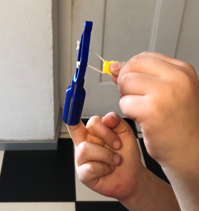 Biến thể ná cao su ngón tay "không có nghĩa là không"