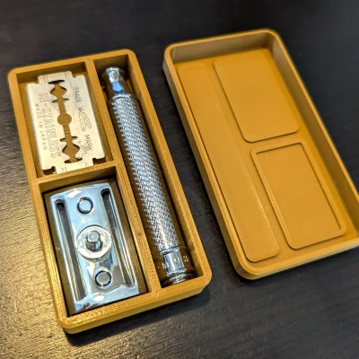 Hộp đựng dao cạo râu an toàn