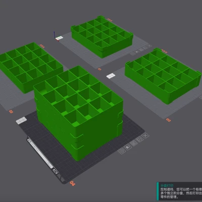Hộp Xếp Chồng Đựng Ốc Vít