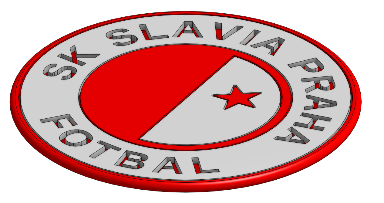 Lót ly - Slavia / Podtácek - Slavia