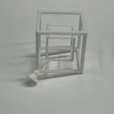 Móc Treo Cây Thông Noel Hình 2 Khối Lập Phương