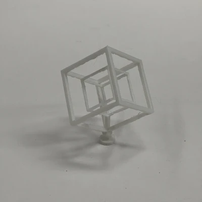 Móc Treo Cây Thông Noel Hình 2 Khối Lập Phương