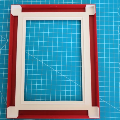 Khung Ảnh Có Viền Giấy, 17.8cm x 12.7cm