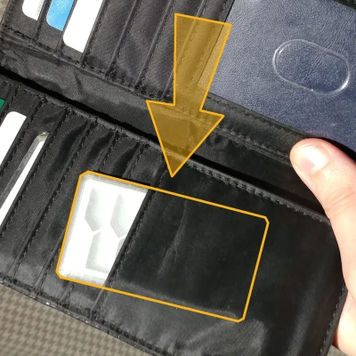 Hộp Đựng Thuốc/Viên Thuốc Mini Cất Ví