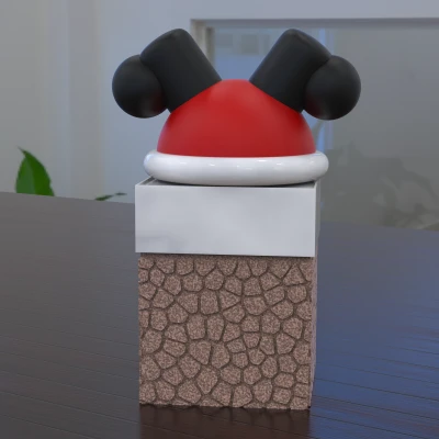 Ông Già Noel Bị Kẹt (Hộp Kẹo)