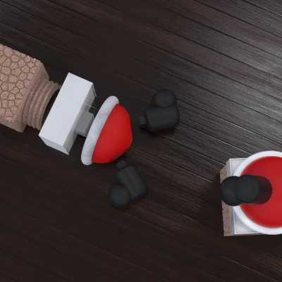 Ông Già Noel Bị Kẹt (Hộp Kẹo)