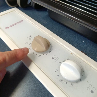 Núm Lò Nướng và Bếp, 1/4" (6.25mm)