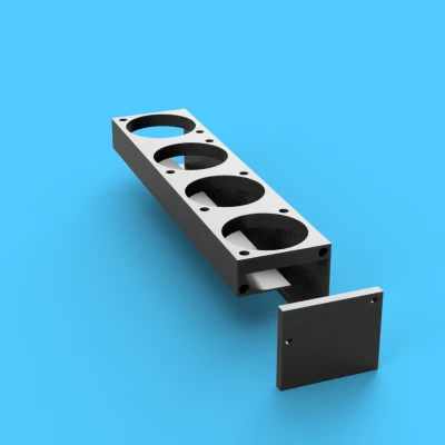 Giá đỡ quạt Elecraft KX3 cho tản nhiệt CoolerKX