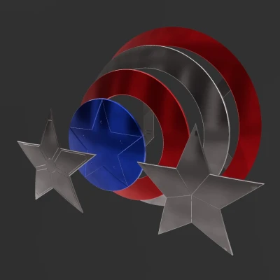 KH khiên CAPTAIN AMERICA - NGÔI SAO THAY THẾ ĐƯỢC