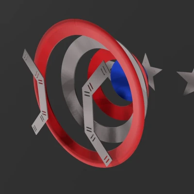 KH khiên CAPTAIN AMERICA - NGÔI SAO THAY THẾ ĐƯỢC