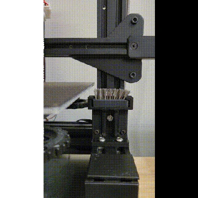 Bàn Chải Vòi Phun v1 - Ender3v2