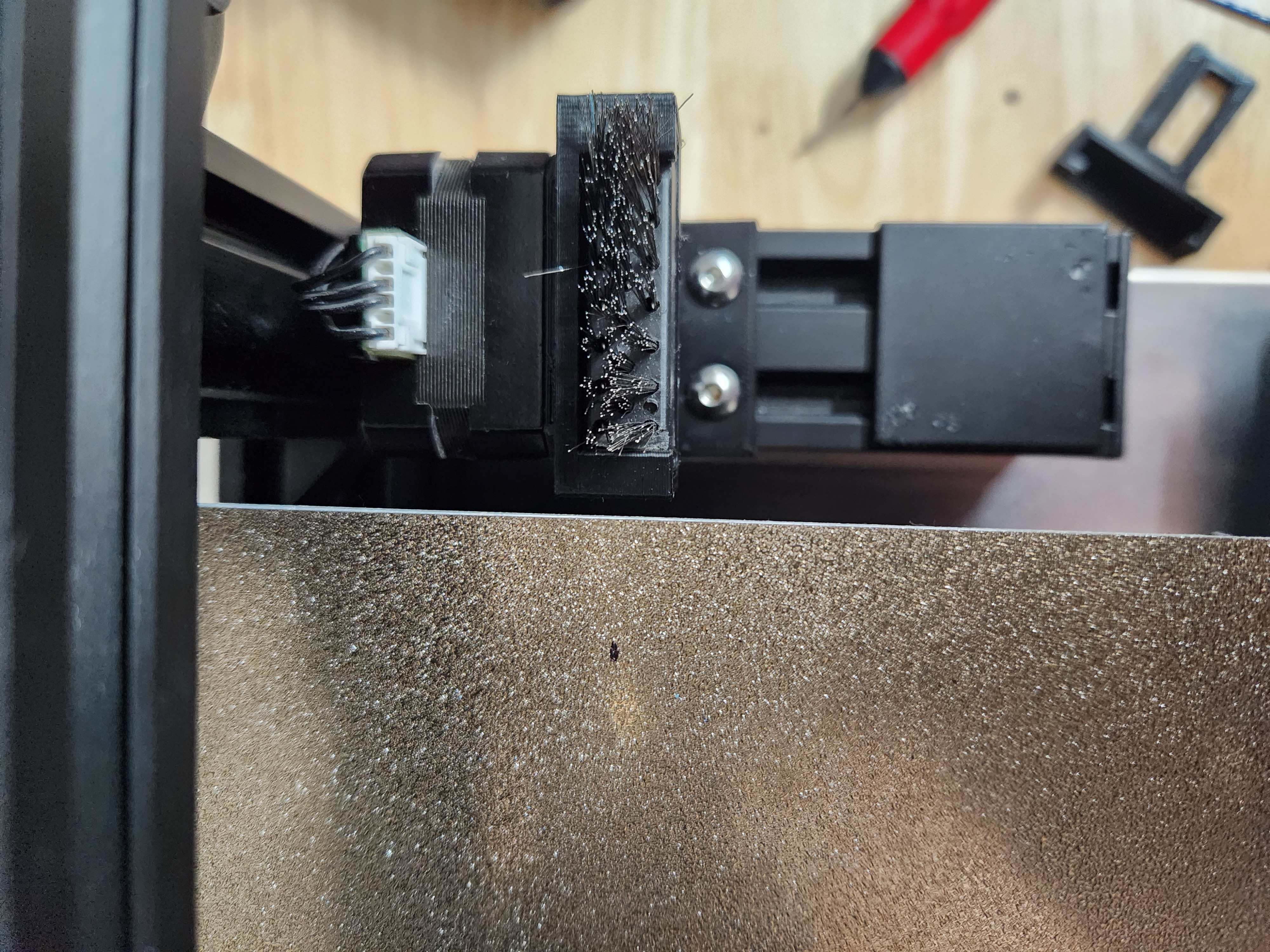 Bàn Chải Vòi Phun v1 - Ender3v2