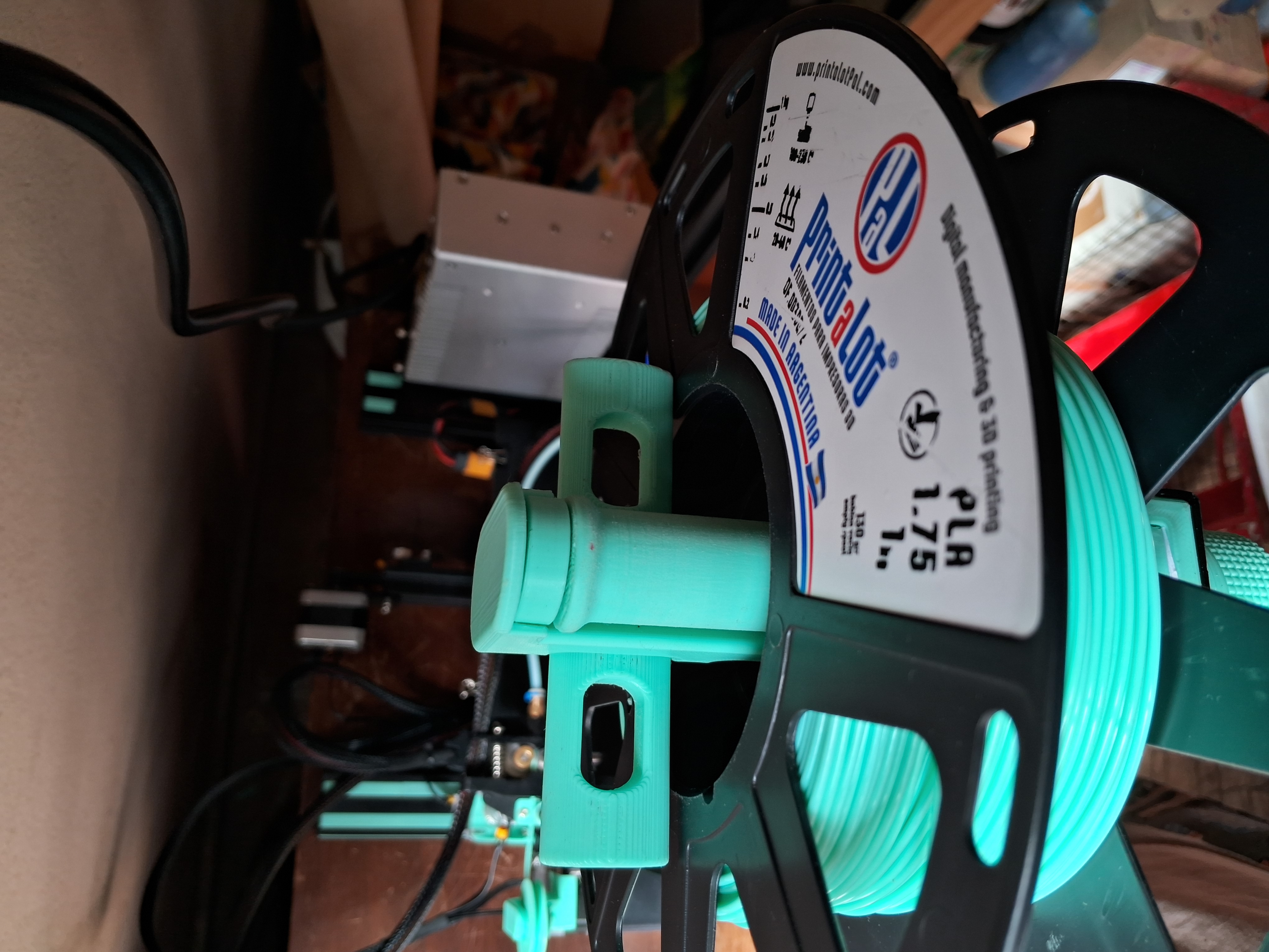 Thanh gá cuộn dây mỏng cho Filler - Giá đỡ Filament