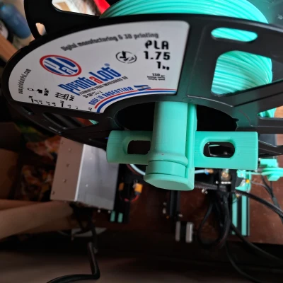 Thanh gá cuộn dây mỏng cho Filler - Giá đỡ Filament