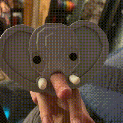 Tượng Voi Đeo Ngón Tay Cho Bé