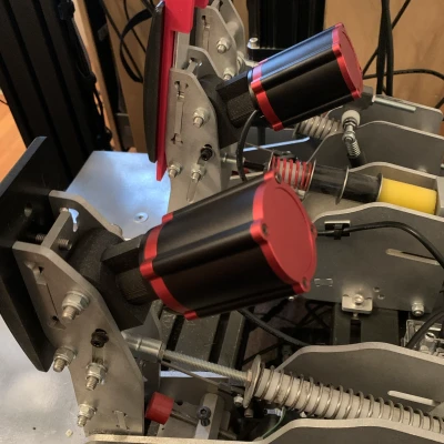 Khung gắn Simmagic P-HPR lên bàn đạp PT-2