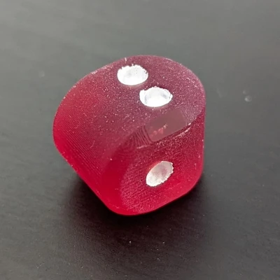 Xúc xắc D2 2 mặt có chấm