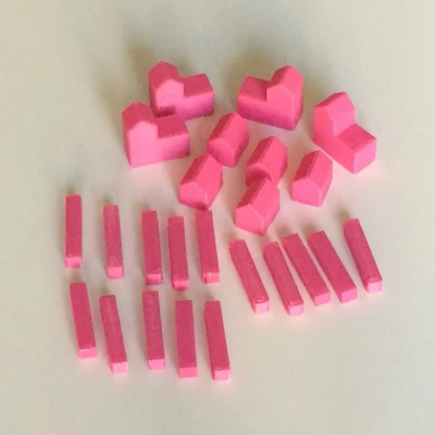 Bộ quân cờ Settlers of Catan đầy đủ