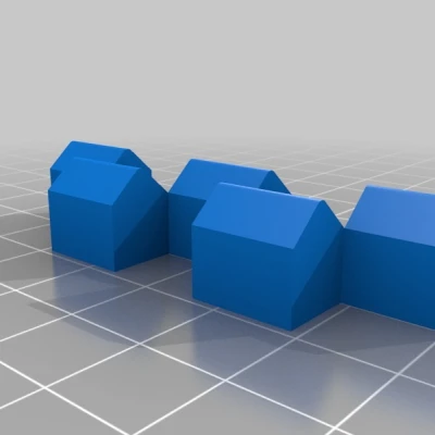 Bộ quân cờ Settlers of Catan đầy đủ