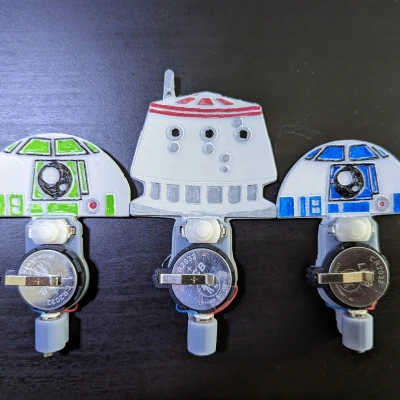 Scribblebots Chủ đề R2D2 và R5D4