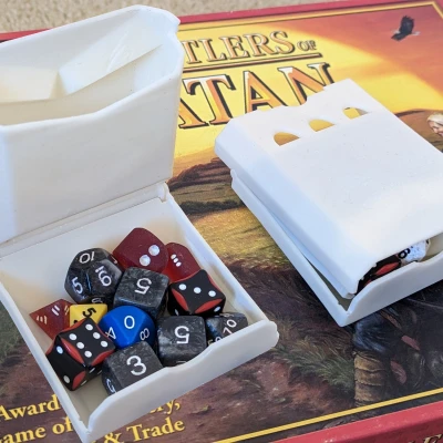 Tháp xúc xắc gấp gọn & hộp tiện lợi in dễ dàng