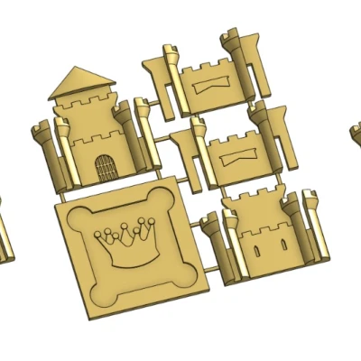 Bộ Kit Card Lâu Đài Kingdomino