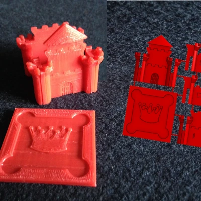 Bộ Kit Card Lâu Đài Kingdomino