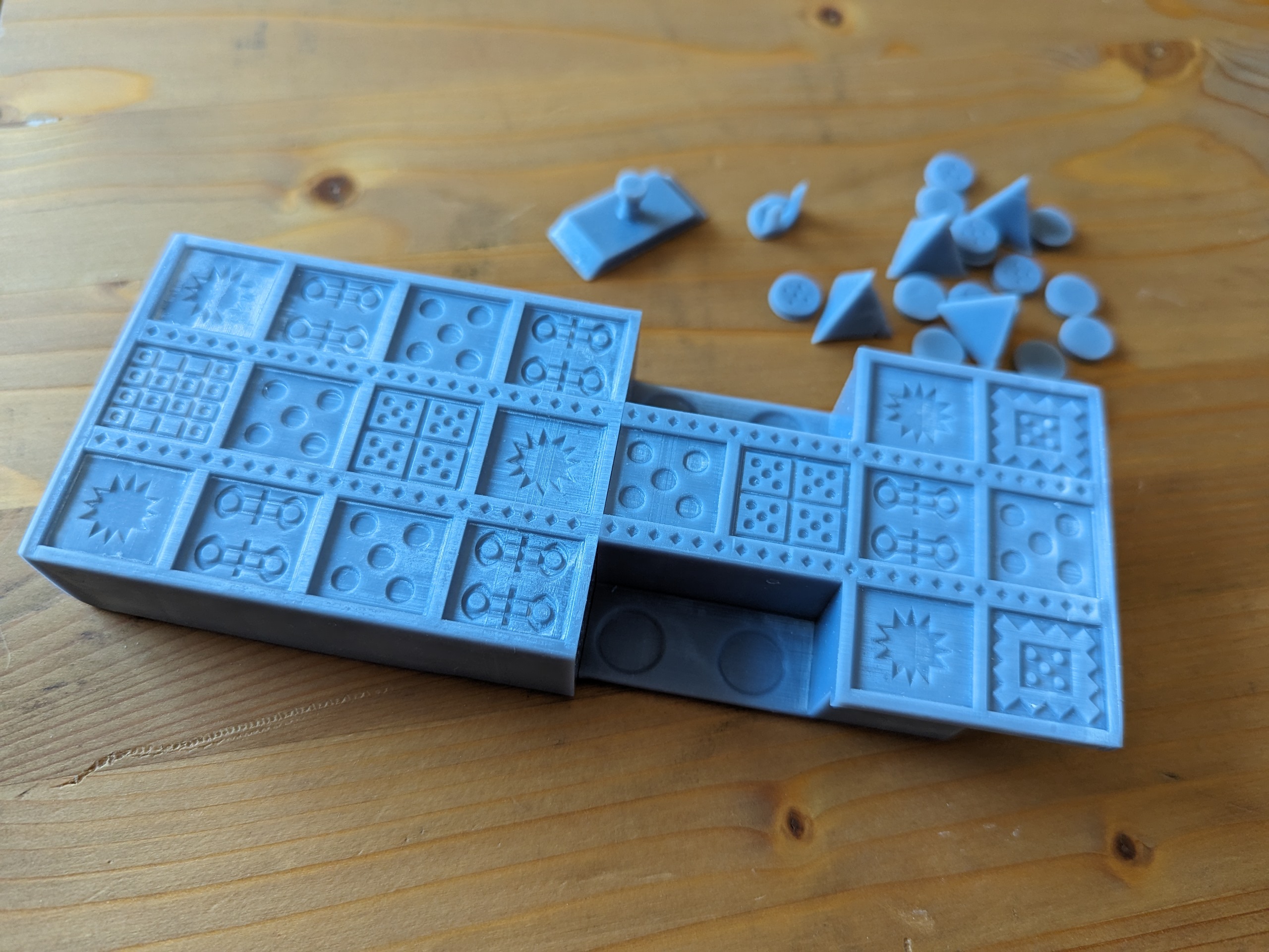 Bàn Cờ Hoàng Gia Ur Cỡ Du Lịch Gọn Gàng