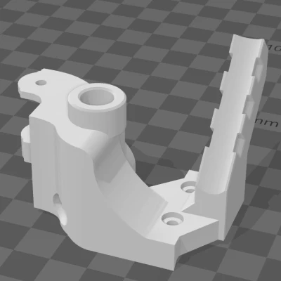 Giá đỡ ECAS và giảm căng cho bộ cắt sợi nhựa BIQU H2